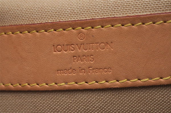 Authentic Louis Vuitton Damier Azur Naviglio Shoulder Cross Bag N51189 LV 5620I