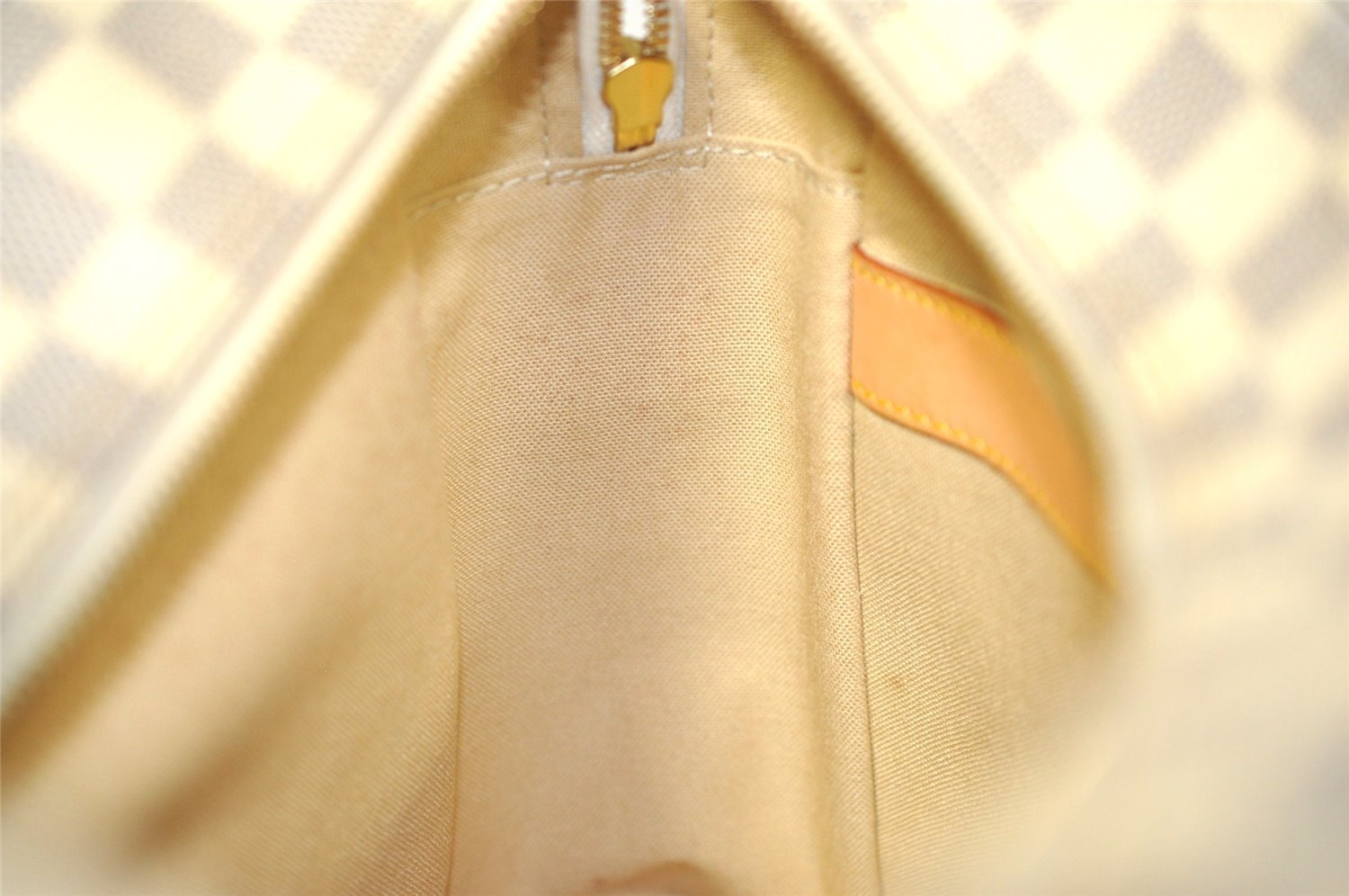 Authentic Louis Vuitton Damier Azur Naviglio Shoulder Cross Bag N51189 LV 5620I