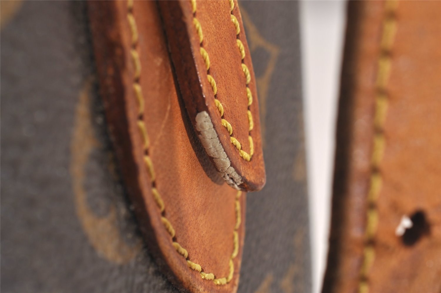 Authentic Louis Vuitton Monogram Bucket PM Shoulder Tote Bag M42238 LV 5620J