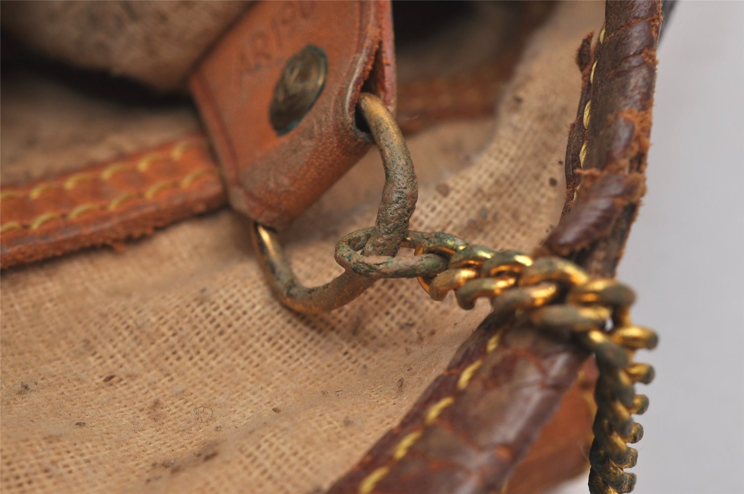 Authentic Louis Vuitton Monogram Bucket PM Shoulder Tote Bag M42238 LV 5620J