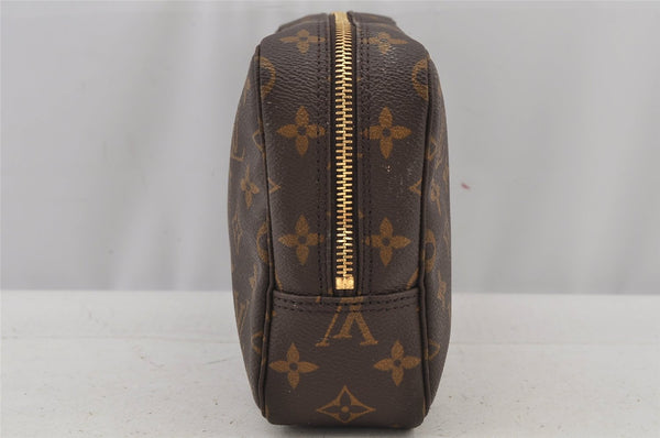 Auth Louis Vuitton Monogram Trousse Toilette 23 Clutch Bag M47524 LV Junk 5621J