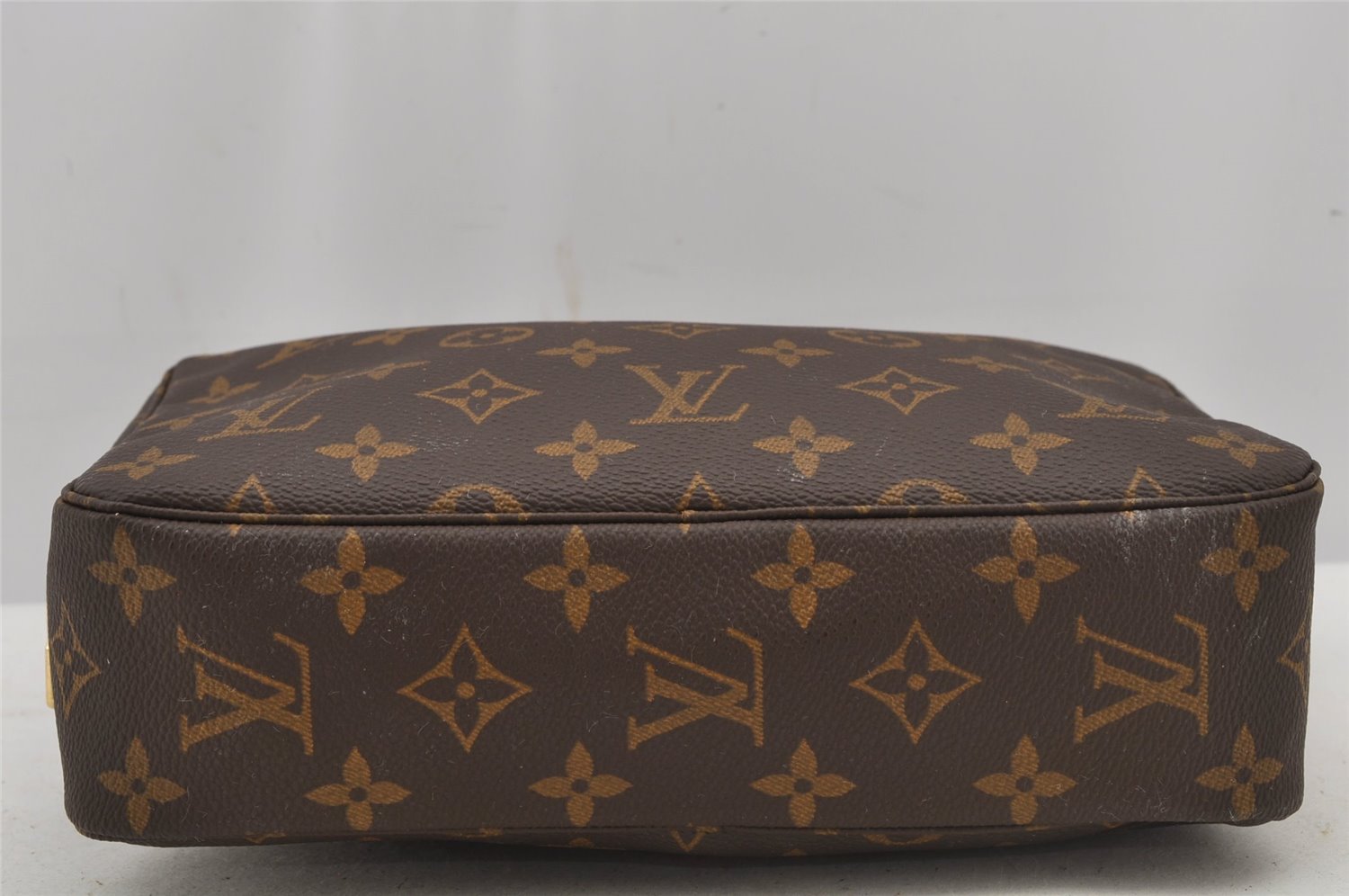 Auth Louis Vuitton Monogram Trousse Toilette 23 Clutch Bag M47524 LV Junk 5621J