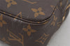 Auth Louis Vuitton Monogram Trousse Toilette 23 Clutch Bag M47524 LV Junk 5621J