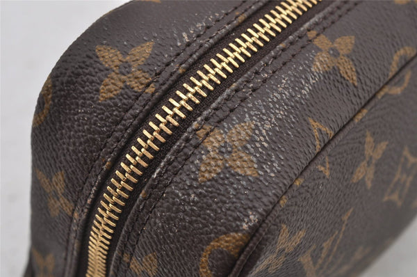 Auth Louis Vuitton Monogram Trousse Toilette 23 Clutch Bag M47524 LV Junk 5621J