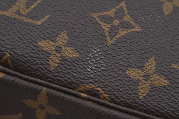 Auth Louis Vuitton Monogram Trousse Toilette 23 Clutch Bag M47524 LV Junk 5621J