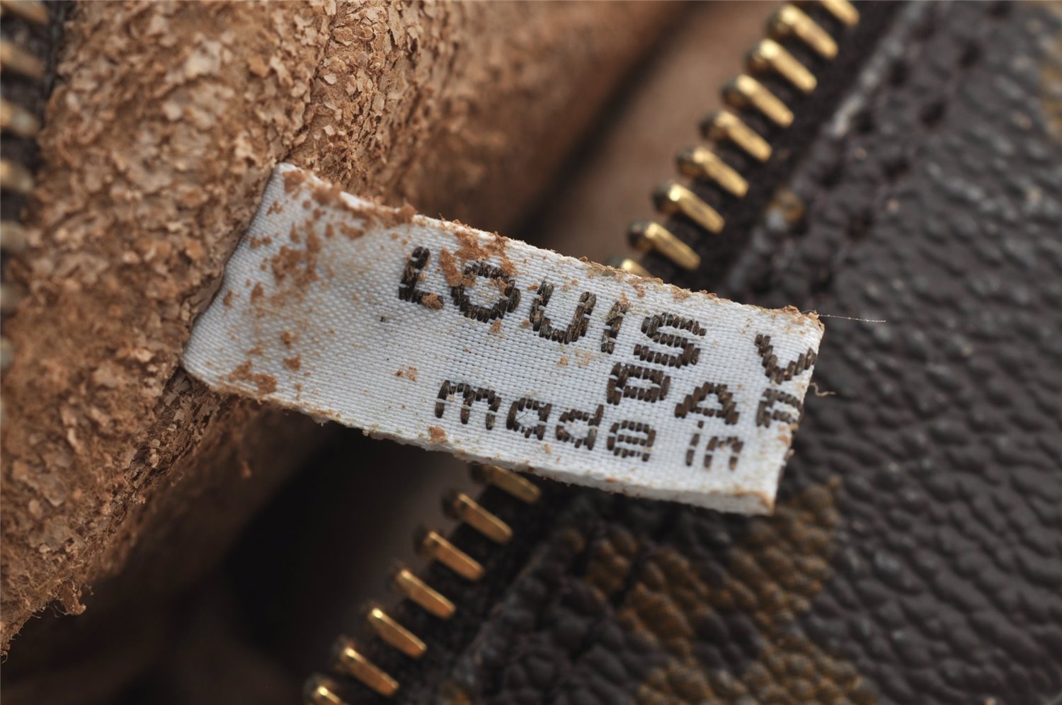 Auth Louis Vuitton Monogram Trousse Toilette 23 Clutch Bag M47524 LV Junk 5621J