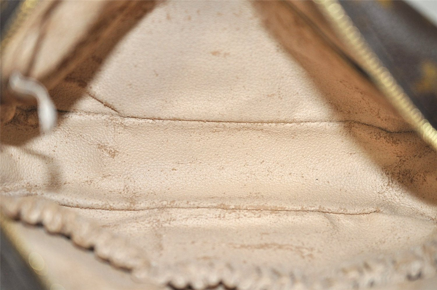 Auth Louis Vuitton Monogram Trousse Toilette 23 Clutch Bag M47524 LV Junk 5621J