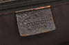 Authentic GUCCI Eclipse Shoulder Tote Bag GG Canvas Leather 120836 Brown 5621K