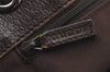 Authentic GUCCI Eclipse Shoulder Tote Bag GG Canvas Leather 120836 Brown 5621K