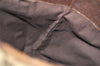 Authentic GUCCI Eclipse Shoulder Tote Bag GG Canvas Leather 120836 Brown 5621K