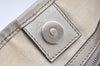 Authentic GUCCI Impreme Shoulder Tote Bag GG PVC Leather 197953 Silver 5622K