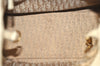 Authentic Christian Dior Diorissimo Cannage Hand Bag Leather White CD 5624I