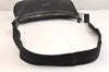 Authentic GUCCI Shoulder Cross Body Bag GG Canvas Leather 122790 Black 5624K
