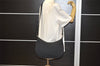Authentic GUCCI Shoulder Cross Body Bag GG Canvas Leather 122790 Black 5624K
