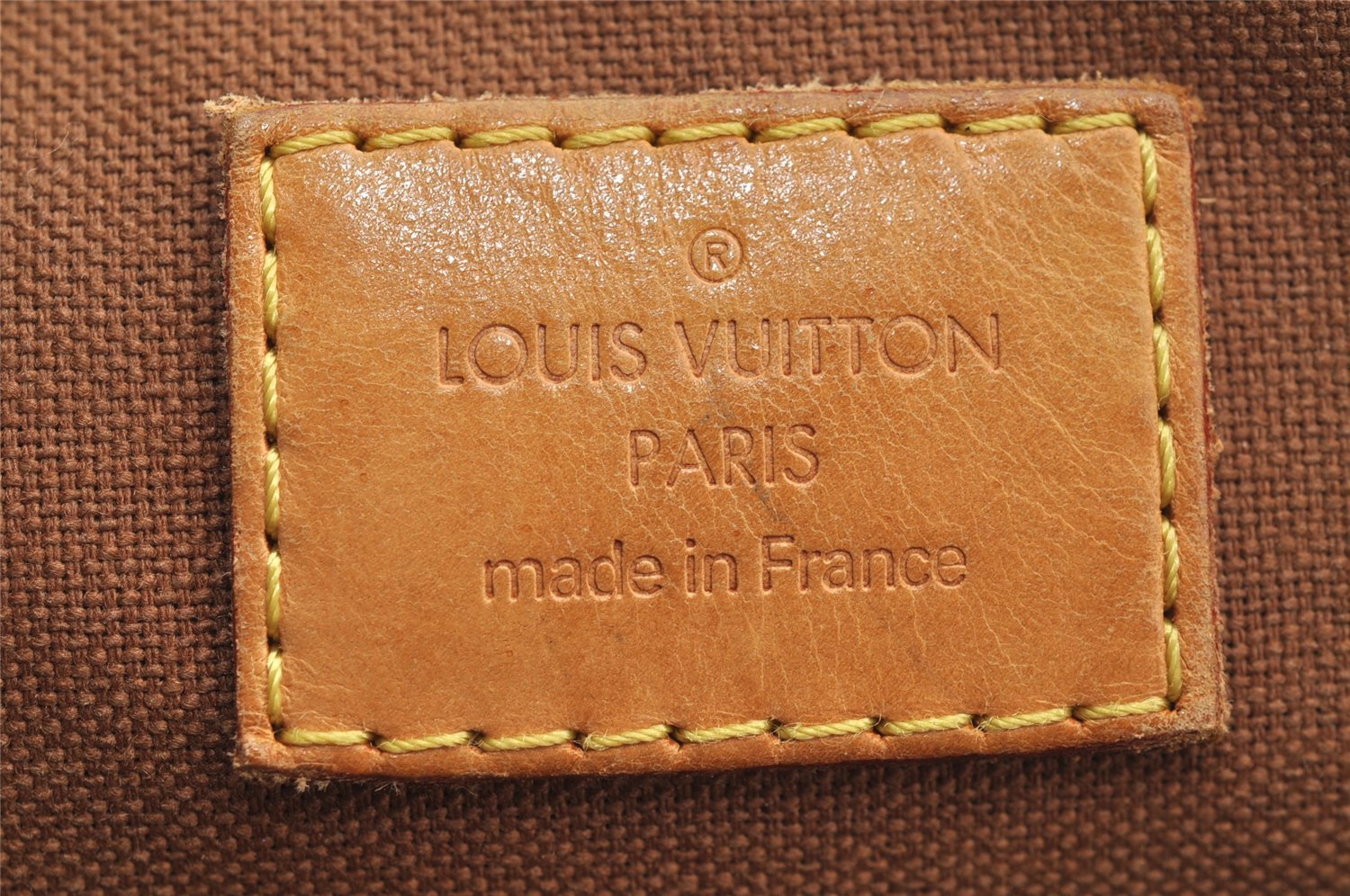 Authentic Louis Vuitton Monogram Popincourt Haut Shoulder Bag M40007 LV 5625I