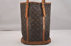 Authentic Louis Vuitton Monogram Bucket GM Shoulder Tote Bag M42236 Junk 5625J