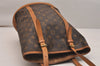 Authentic Louis Vuitton Monogram Bucket GM Shoulder Tote Bag M42236 Junk 5625J