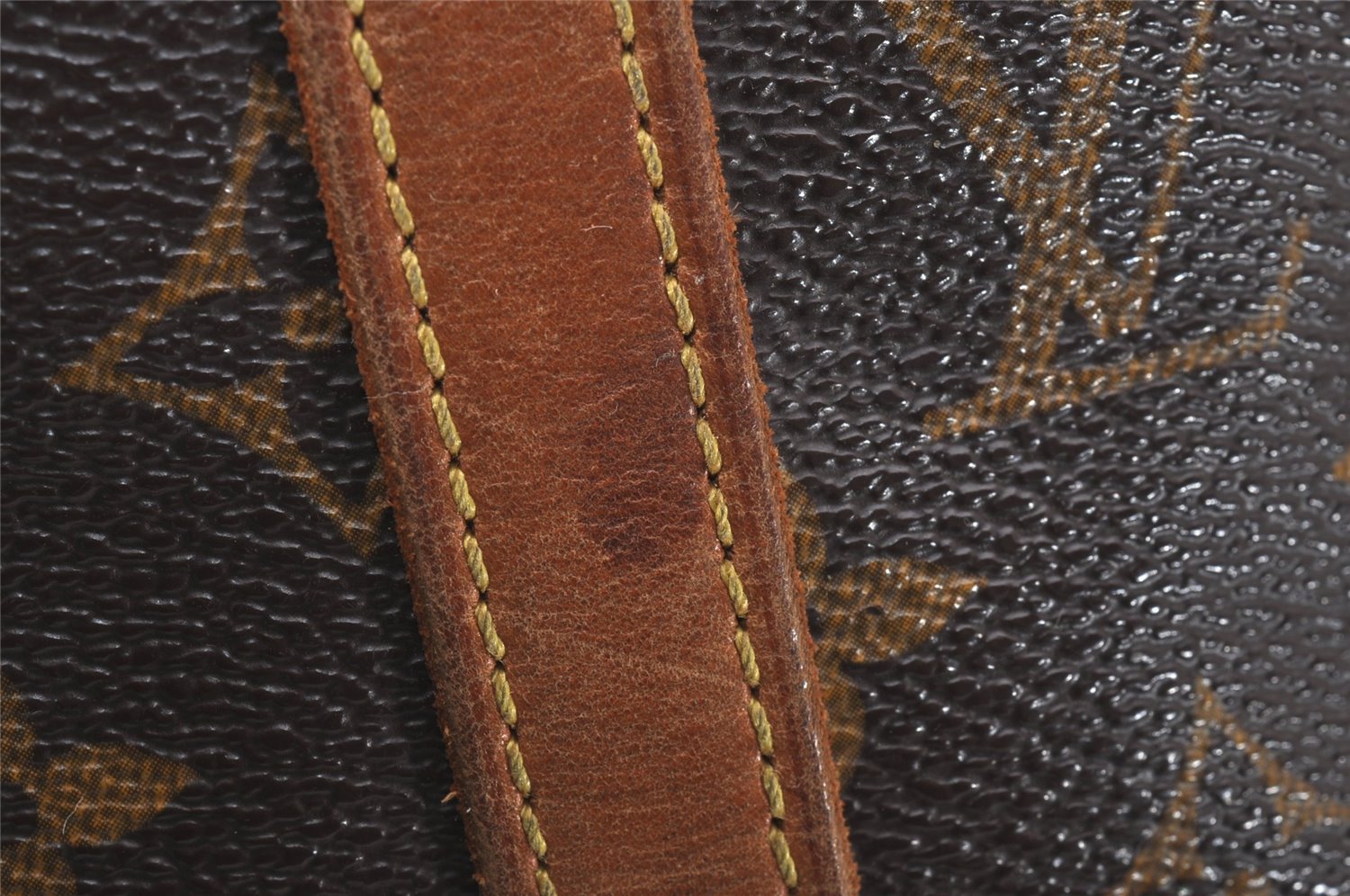 Authentic Louis Vuitton Monogram Bucket GM Shoulder Tote Bag M42236 Junk 5625J