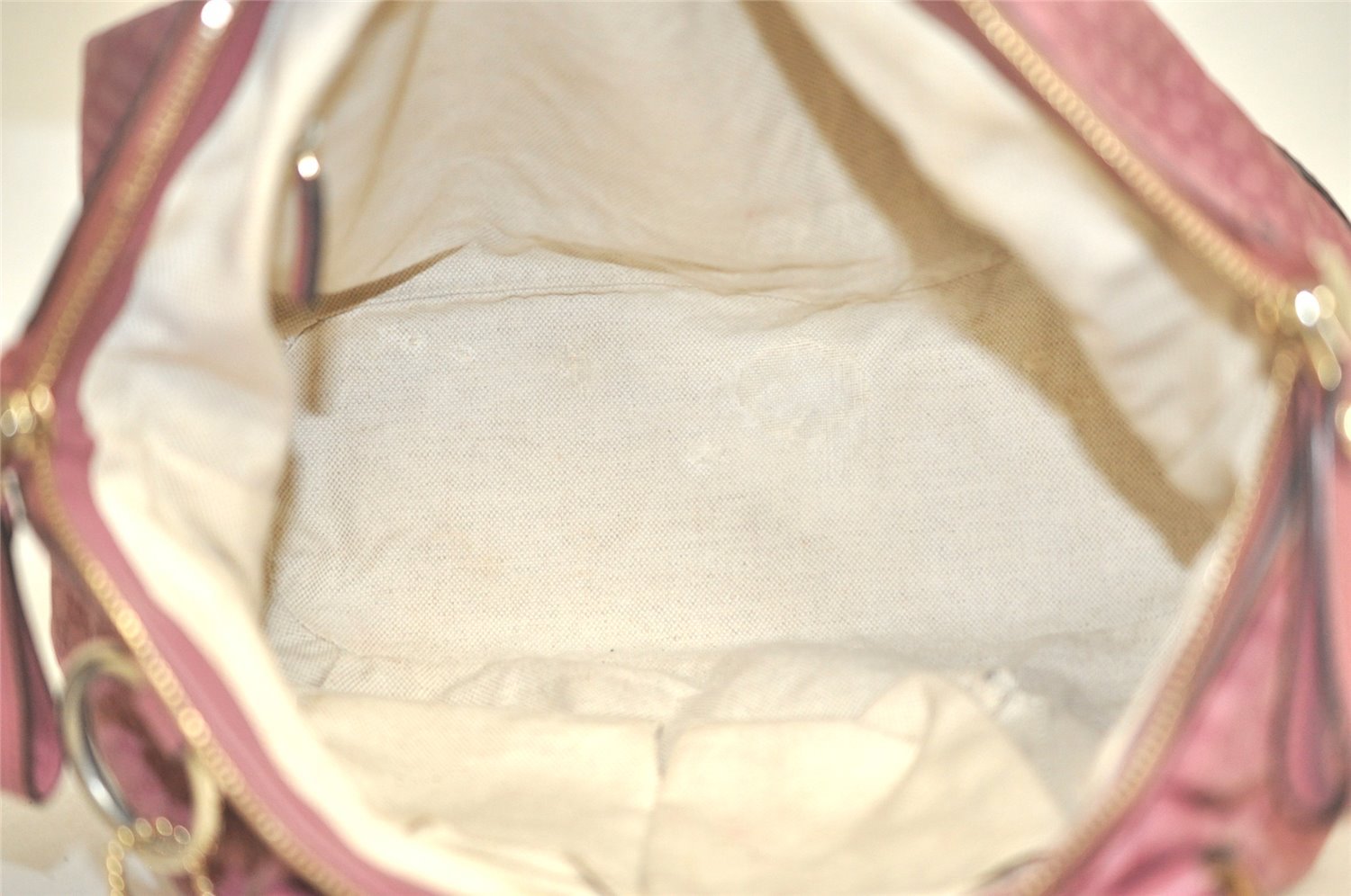 Authentic GUCCI Sukey Micro GG Guccissima Leather Tote Bag 247902 Pink 5625K