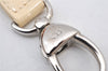 Authentic Christian Dior Enamel Shoulder Strap White 35.6" CD 5627K