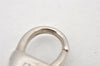 Authentic Christian Dior Enamel Shoulder Strap White 35.6" CD 5627K