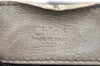 Authentic Chloe Paddington Vintage Leather Shoulder Hand Bag Beige 5631K