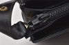 Authentic GUCCI Vintage Shoulder Hand Bag Purse Leather Black 5632I