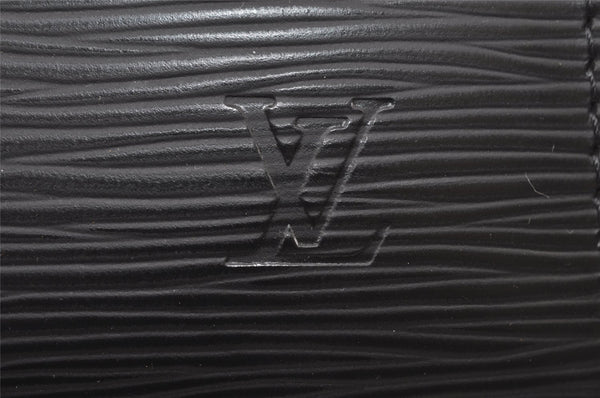 Authentic Louis Vuitton Epi Pochette Accessoires Pouch Black M52942 LV 5633I