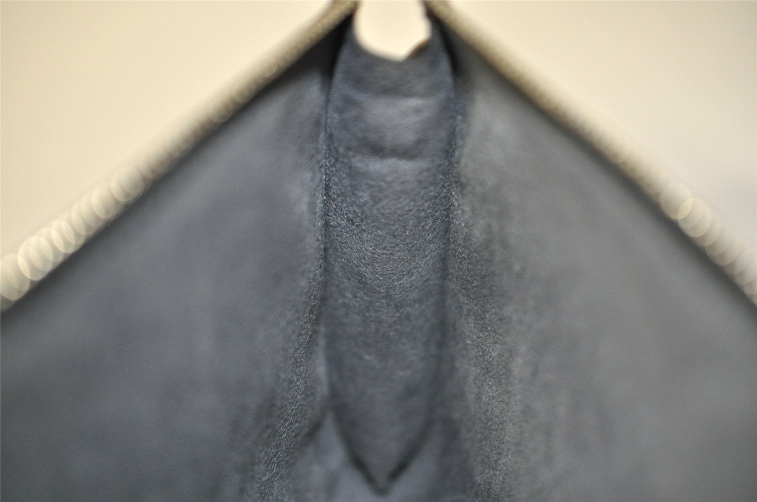 Authentic Louis Vuitton Epi Pochette Accessoires Pouch Black M52942 LV 5633I