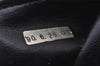 Authentic CHANEL Calf Skin Bicolore CC Logo Clutch Hand Bag Purse Black 5634I