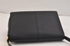 Authentic BURBERRY Vintage Leather Shoulder Hand Bag Purse Black 5634K