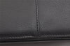 Authentic BURBERRY Vintage Leather Shoulder Hand Bag Purse Black 5634K