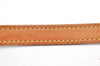 Authentic Louis Vuitton Leather Shoulder Strap Beige 39.4" LV 5635K