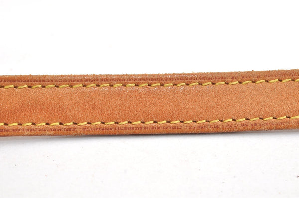 Authentic Louis Vuitton Leather Shoulder Strap Beige 39.4" LV 5635K