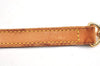 Authentic Louis Vuitton Leather Shoulder Strap Beige 39.4" LV 5635K