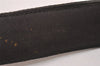 Authentic FENDI Vintage Zucca Belt Canvas Leather 25.2-29.1" Brown Black 5636I