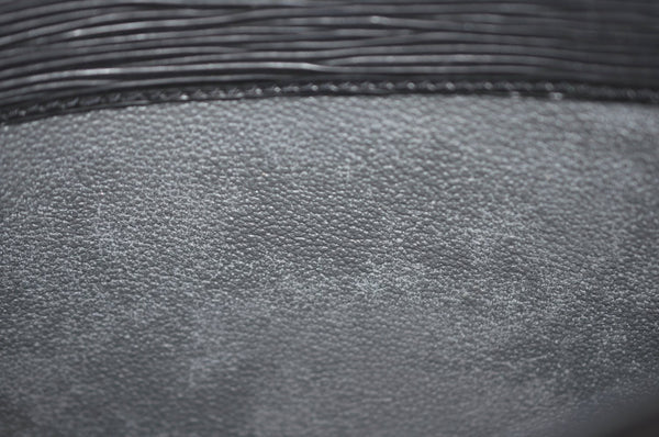 Authentic Louis Vuitton Epi Riviera Hand Bag Black M48182 LV 5637I