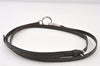 Authentic FENDI Leather Shoulder Strap 39.4-52.6" Brown 5638K