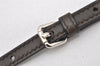 Authentic FENDI Leather Shoulder Strap 39.4-52.6" Brown 5638K