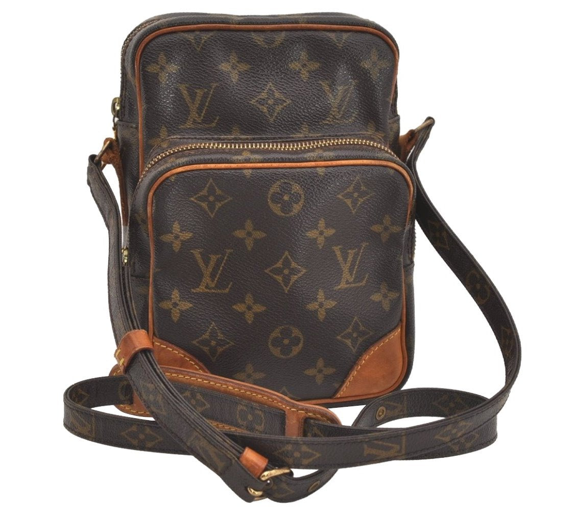 Authentic Louis Vuitton Monogram Amazone Shoulder Cross Body Bag M45236 LV 5642J