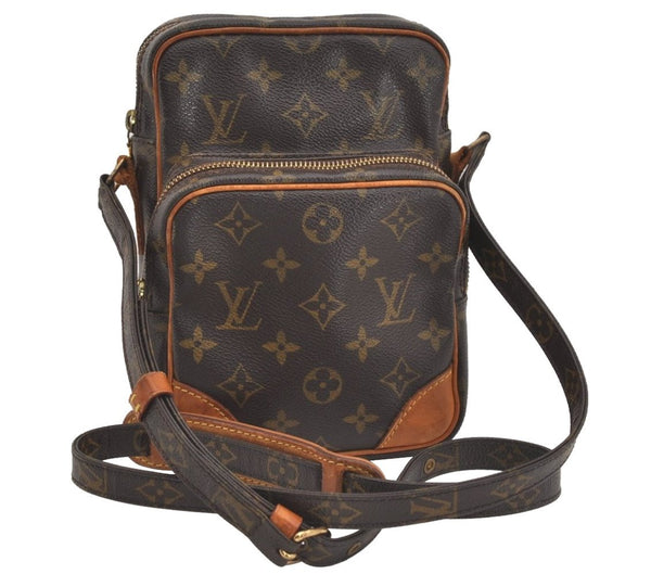 Authentic Louis Vuitton Monogram Amazone Shoulder Cross Body Bag M45236 LV 5642J