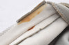 Authentic FENDI Mamma Baguette Shoulder Hand Bag Jersey Leather Light Gray 5645K