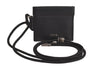 Authentic Christian Dior Shoulder Cross Coin Case Purse Leather Black CD 5648M