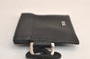 Authentic Christian Dior Shoulder Cross Coin Case Purse Leather Black CD 5648M
