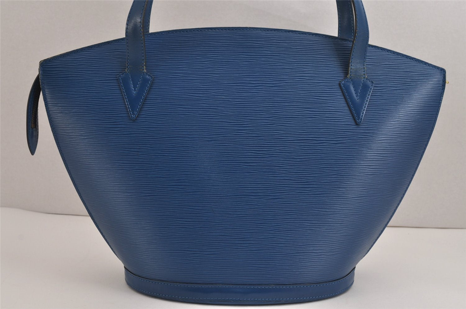 Auth Louis Vuitton Epi Saint Jacques Shopping Shoulder Bag Blue M52265 LV 5649J