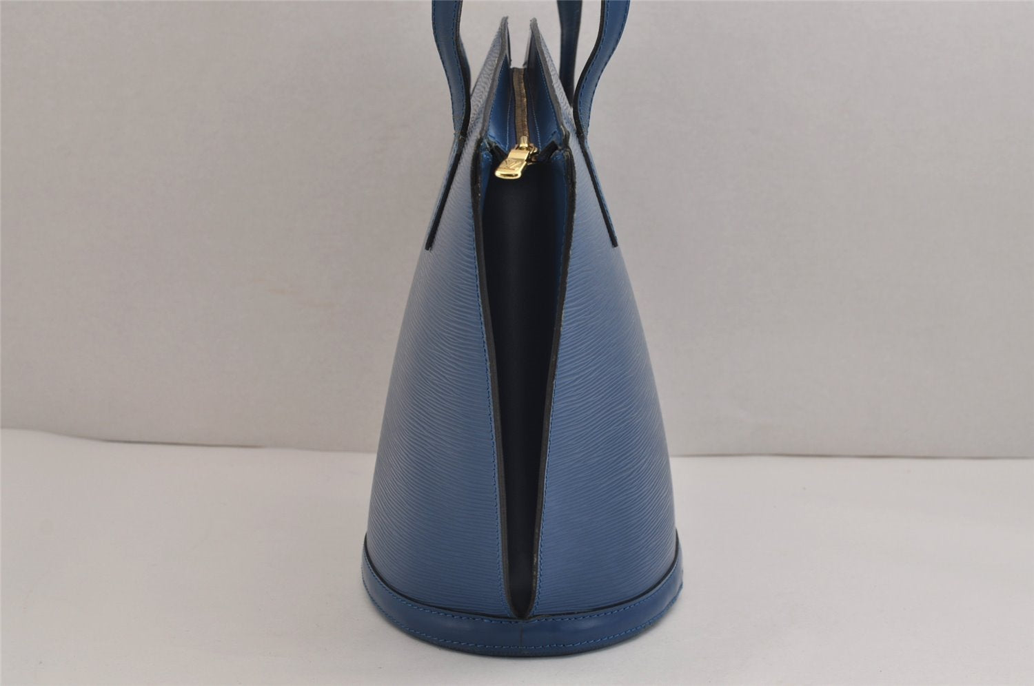 Auth Louis Vuitton Epi Saint Jacques Shopping Shoulder Bag Blue M52265 LV 5649J