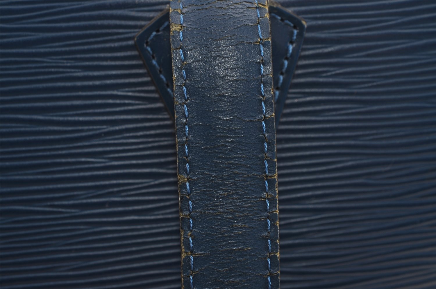 Auth Louis Vuitton Epi Saint Jacques Shopping Shoulder Bag Blue M52265 LV 5649J