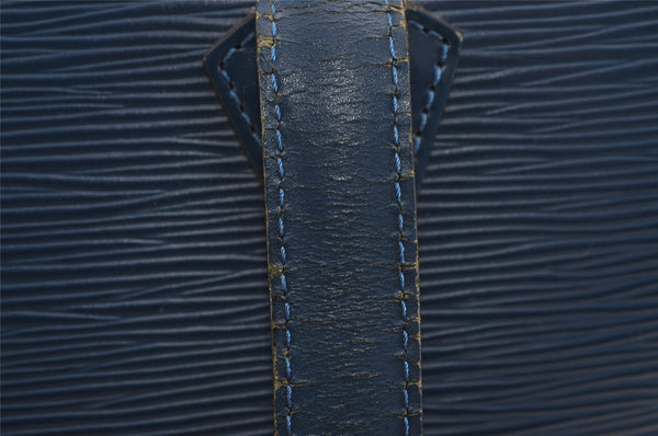 Auth Louis Vuitton Epi Saint Jacques Shopping Shoulder Bag Blue M52265 LV 5649J