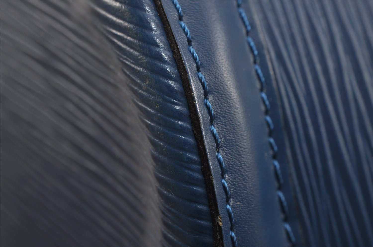 Auth Louis Vuitton Epi Saint Jacques Shopping Shoulder Bag Blue M52265 LV 5649J