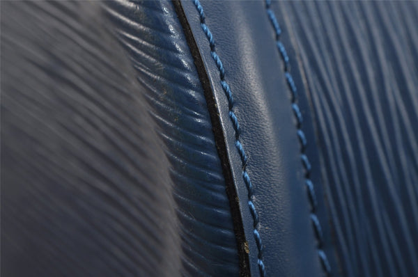 Auth Louis Vuitton Epi Saint Jacques Shopping Shoulder Bag Blue M52265 LV 5649J